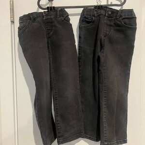 BUNDLE! The Children's Place Black Bootcut Relaxed Kids Jeans